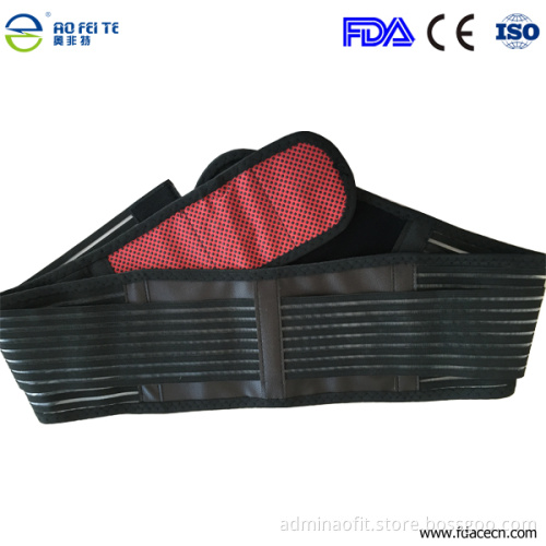 Sample Available Aofeite Heat Belt Back Infrared Magnetic Therapy Back Support